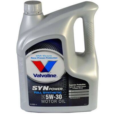 Valvoline Synpower 5W-30 Motorolie - Motorolie Valvoline Synpower 5W-30 Motorolie - Motorolie
