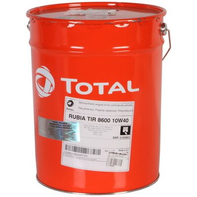 Totalenergies Rubia TIR 8600 10W-40 Motorolie - Motorolie Totalenergies Rubia TIR 8600 10W-40 Motorolie - Motorolie