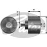 Geleide rol/omdraairol, Poly V-riem FleetRunner™ GATES T36637