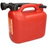 Borg Kunststof jerrycan met trechter HICO 5 liter