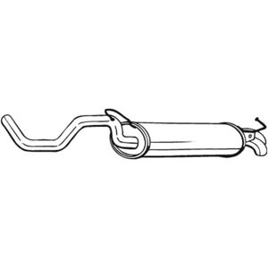 BOSAL Uitlaatdemper - Model 278-145 BOSAL Uitlaatdemper - Model 278-145