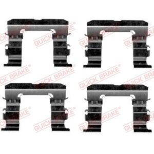 Quick Brake Voorrem remblokken set - Remblokken - Nissan NP300 Quick Brake Voorrem remblokken set - Remblokken - Nissan NP300