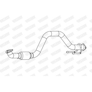 Walker Uitlaatpijp - Model 10960 - Geschikt voor VW Golf Plus V, Skoda Octavia III, Seat Altea Walker Uitlaatpijp - Model 10960 - Geschikt voor VW Golf Plus V, Skoda Octavia III, Seat Altea