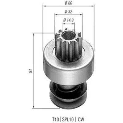 MAGNETI MARELLI 940113020143 Startmotor - starter motor MAGNETI MARELLI 940113020143 Startmotor - starter motor
