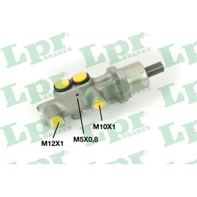 LPR Remcilinder - Geschikt voor BMW 3 Z3 - Model 1061 LPR Remcilinder - Geschikt voor BMW 3 Z3 - Model 1061