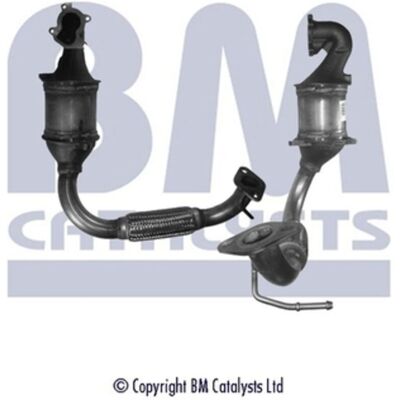 BM Catalysts 470mm Voertuigspecifieke Katalysator - Emissienormen Voldoet BM Catalysts 470mm Voertuigspecifieke Katalysator - Emissienormen Voldoet