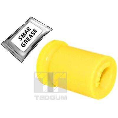 Tedgum Bladveer Bushings - Achter, set van 4, Rood Tedgum Bladveer Bushings - Achter, set van 4, Rood