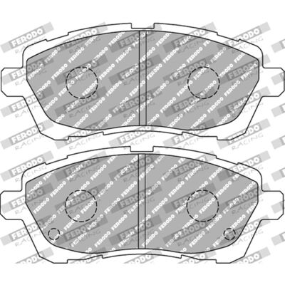 FERODO RACING FCP4426Z - Remblokset FERODO RACING FCP4426Z - Remblokset