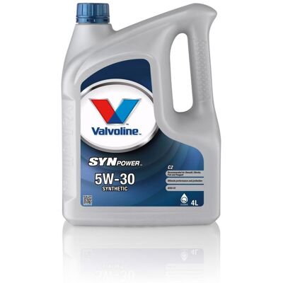 Valvoline Synpower C2 5W-30 Motorolie - Motorolie Valvoline Synpower C2 5W-30 Motorolie - Motorolie