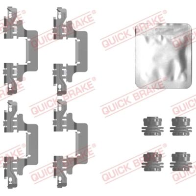 Quick Brake Accessoireset voor Audi A4/A5/A6/A7 - Montageset Quick Brake Accessoireset voor Audi A4/A5/A6/A7 - Montageset