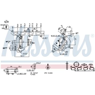 Nissens VW Turbo - 93356 Nissens VW Turbo - 93356