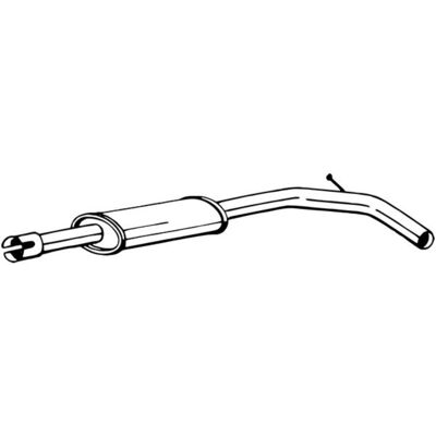 Bosal 200-115 Tussensysteem voor Dacia Renault Bosal 200-115 Tussensysteem voor Dacia Renault