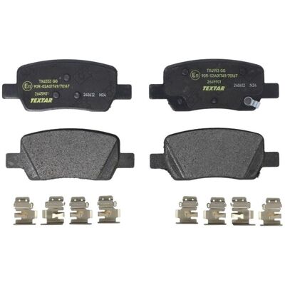 TEXTAR 2645901 Remblokken Kit met accessoires - Remblokken TEXTAR 2645901 Remblokken Kit met accessoires - Remblokken