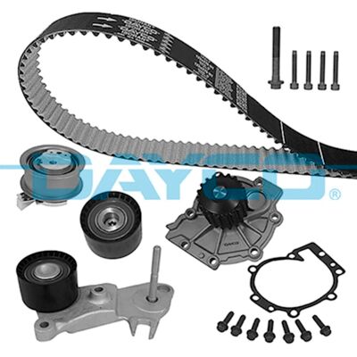 DAYCO KTBWP11900 Waterpomp + distributieriem set - Volvo XC60 V40 DAYCO KTBWP11900 Waterpomp + distributieriem set - Volvo XC60 V40