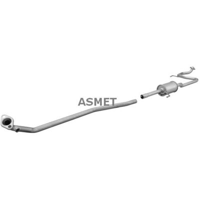 ASMET 20.042 Centrale Demper - Catalysator ASMET 20.042 Centrale Demper - Catalysator