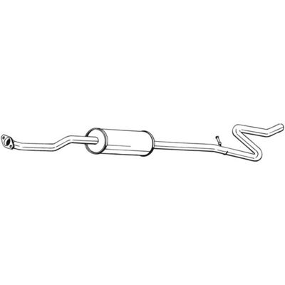 Bosal 288-617 Tussenstuk voor Citroën C3 & C3 Pluriel Bosal 288-617 Tussenstuk voor Citroën C3 & C3 Pluriel