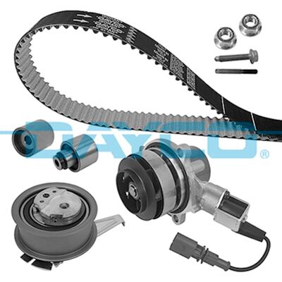 DAYCO Waterpomp en Distributieriem Set - 2 Jaar Garantie DAYCO Waterpomp en Distributieriem Set - 2 Jaar Garantie