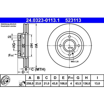 Ford Fiesta Mk6 PowerDisc Geventileerde Remschijf - Remonderdeel Ford Fiesta Mk6 PowerDisc Geventileerde Remschijf - Remonderdeel