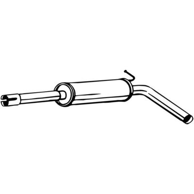 BOSAL 220-015 Middendemper - Middendemper BOSAL 220-015 Middendemper - Middendemper
