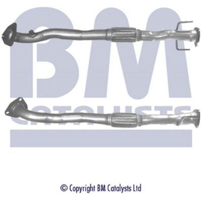 Fiat Doblo BM50213 - Uitlaatpijp - Middenstuk Fiat Doblo BM50213 - Uitlaatpijp - Middenstuk