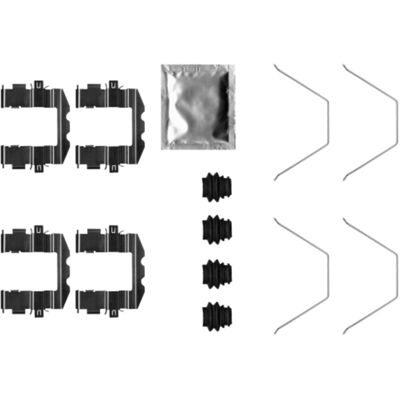 Textar Kit D'Accessoires, Remblokken Set - Brake Pad Set Textar Kit D'Accessoires, Remblokken Set - Brake Pad Set