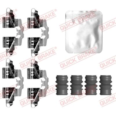 QUICK BRAKE 109-0161 - Set schijfremblokken voor Suzuki Swift 5 QUICK BRAKE 109-0161 - Set schijfremblokken voor Suzuki Swift 5