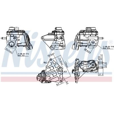 NISSENS 98348 EGR-Klep - zonder EGR-koeler NISSENS 98348 EGR-Klep - zonder EGR-koeler