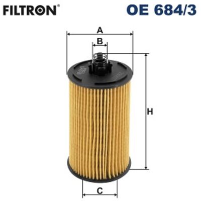 Filtron OE 684/3 - Oliefilter voor Chevrolet, Opel Filtron OE 684/3 - Oliefilter voor Chevrolet, Opel
