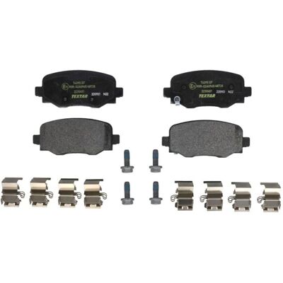 Textar Achterremblokken voor Fiat 500X, Jeep Compass - Remblokset Textar Achterremblokken voor Fiat 500X, Jeep Compass - Remblokset