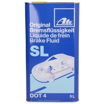 ATE Remvloeistof - 5L, DOT 4, VW, Audi, Mercedes-Benz ATE Remvloeistof - 5L, DOT 4, VW, Audi, Mercedes-Benz
