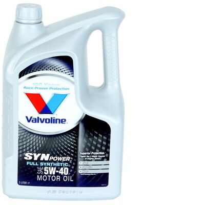 Valvoline Synpower 5W-40 Motorolie - Motorolie Valvoline Synpower 5W-40 Motorolie - Motorolie