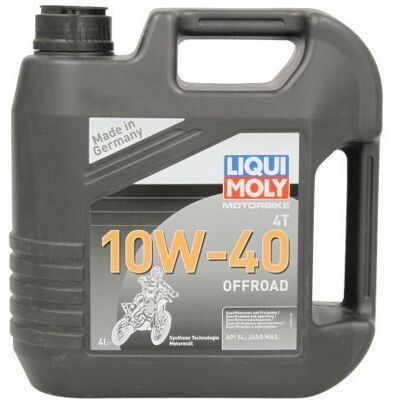Liqui Moly Motorbike 4T Offroad 10W-40 4L - Motorolie Liqui Moly Motorbike 4T Offroad 10W-40 4L - Motorolie