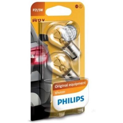 P27/7w lamp PHILIPS P21/5W Premium 12V/5/21W, 2 Stuk P27/7w lamp PHILIPS P21/5W Premium 12V/5/21W, 2 Stuk