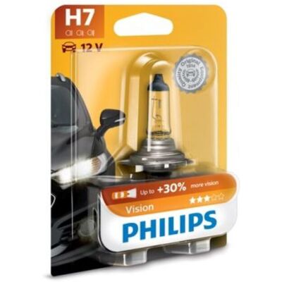 Lamp Halogeen PHILIPS H7 Vision Moto 12V, 55W Lamp Halogeen PHILIPS H7 Vision Moto 12V, 55W