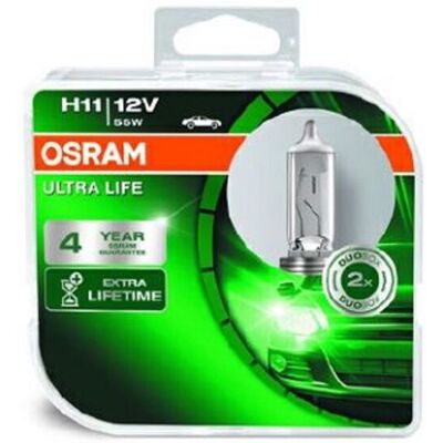 Ams-Osram Lamp Halogeen OSRAM H11 Ultra Life 12V/55W, 2 Stuk Ams-Osram Lamp Halogeen OSRAM H11 Ultra Life 12V/55W, 2 Stuk