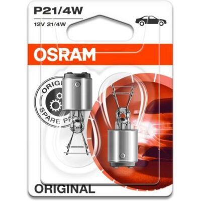 Ams-Osram P27/7w lamp OSRAM P21/4W Standard 12V/4/21W, 2 Stuk Ams-Osram P27/7w lamp OSRAM P21/4W Standard 12V/4/21W, 2 Stuk