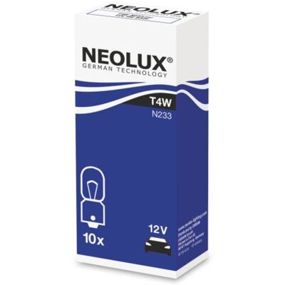NEOLUX T4W 12V 4W Auto Lamp - Secundair NEOLUX T4W 12V 4W Auto Lamp - Secundair