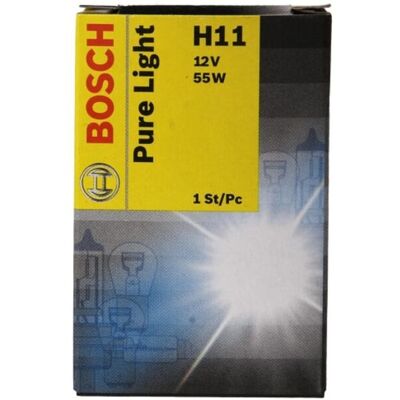 Lamp Halogeen BOSCH H11 Pure Light 12V, 55W Lamp Halogeen BOSCH H11 Pure Light 12V, 55W