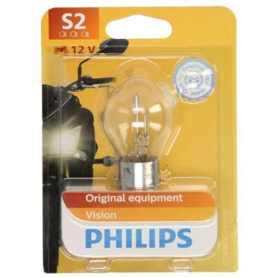Lamp Halogeen PHILIPS S2 CityVision Moto 12V, 35W Lamp Halogeen PHILIPS S2 CityVision Moto 12V, 35W