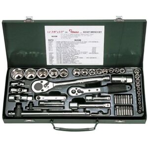 HANS 55-delige Ringsleutelset - 1/4, 3/8, 1/2 inch - Gereedschap HANS 55-delige Ringsleutelset - 1/4, 3/8, 1/2 inch - Gereedschap