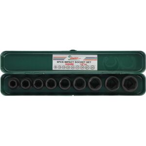HANS Impact Slagsleutel Set - 9 Stuks 11-22 mm Kort HANS Impact Slagsleutel Set - 9 Stuks 11-22 mm Kort