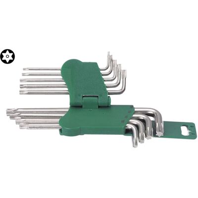 HANS 16753-29TH Schroevendraaier Set - TORX TAMPER 9 Stuks HANS 16753-29TH Schroevendraaier Set - TORX TAMPER 9 Stuks