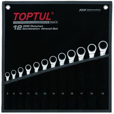 TOPTUL GPAQ1202 - 12-delige combinatiesleutjieset TOPTUL GPAQ1202 - 12-delige combinatiesleutjieset
