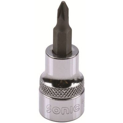 SONIC 8224801 - Socket/Bit - Pozidriv PZ - 3/8" SONIC 8224801 - Socket/Bit - Pozidriv PZ - 3/8"