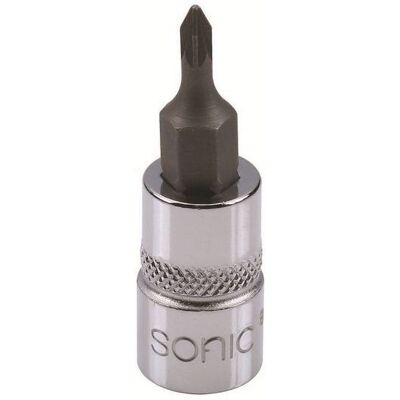 SONIC 8123700 - Pozidriv 1/4 inch schroefbit set SONIC 8123700 - Pozidriv 1/4 inch schroefbit set