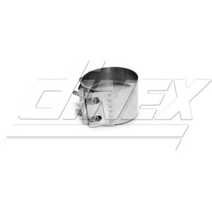 DINEX 2KL001 Aluminium uitlaatklem - Uitlaatsysteem DINEX 2KL001 Aluminium uitlaatklem - Uitlaatsysteem