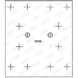 Beral Remmenklauwen Set - 410mm Diameter, 180mm Breedte, 195.5mm Binnen - Remmenklauwen Set Beral Remmenklauwen Set - 410mm Diameter, 180mm Breedte, 195.5mm Binnen - Remmenklauwen Set