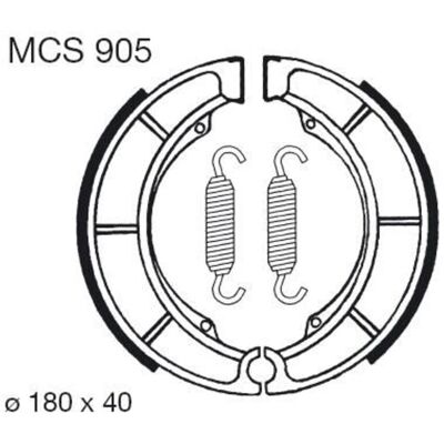 Remschoenset TRW MCS905 Remschoenset TRW MCS905