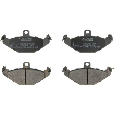 Remblokset ABE C2R007, achter Remblokset ABE C2R007, achter