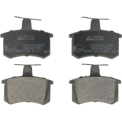 Remblokset ABE C2A001, achter Remblokset ABE C2A001, achter